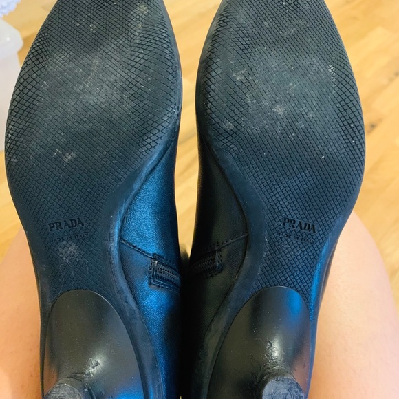 Original Black size 37.5 Prada boots - Picture 4 of 4